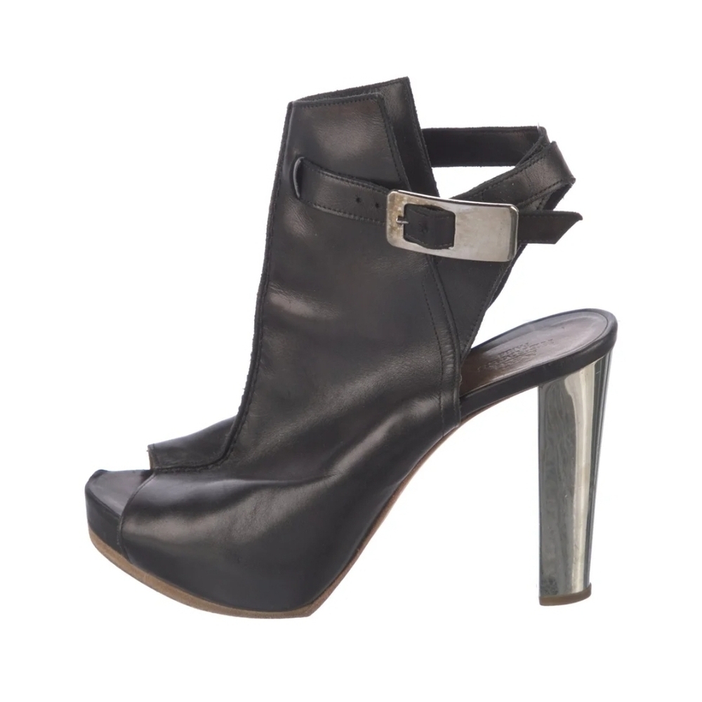 Hermès Leather Boots Booties Open Toe : 6.5 | US6.5, IT36.5 - Picture 3 of 7